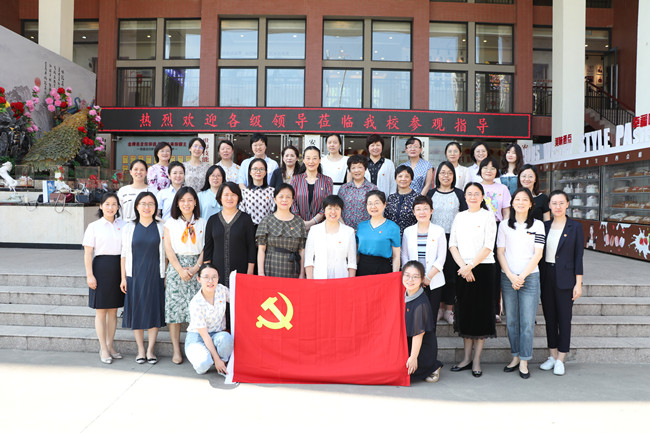 省人社厅、省直妇工委主题党日活动在安徽新东方烹饪高级技工学校顺利开展